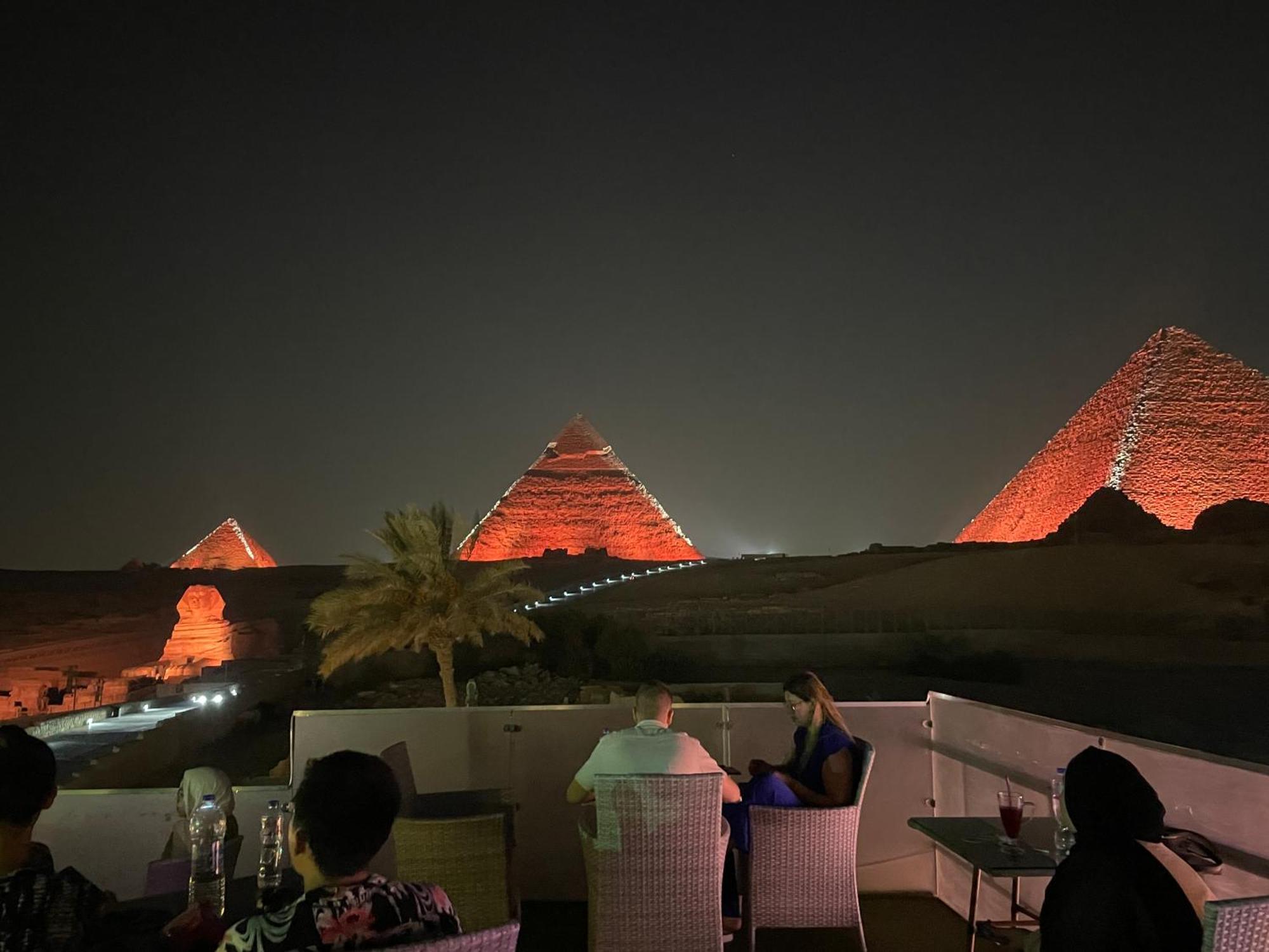 Golden Scarab Pyramids Hotel Kafret el-Gabal Buitenkant foto